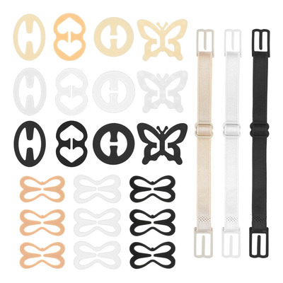 24 Pzas Clips De Sujetador Extensor Ajustable Para Brasier