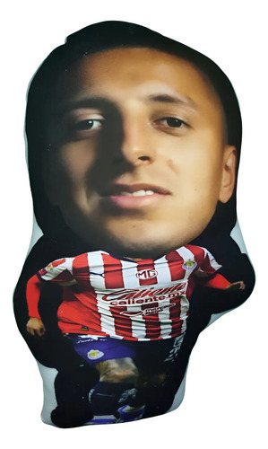 Peluche Jugadores Chivas Cojín Regalo Chiquito Broma Cabezón