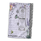 3d Rosa Púrpura Lavanda Vintage Shabby Chic Floral Collage-f