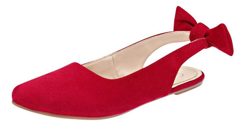 Flats Mujer Sexy Girl Rojo 095-070