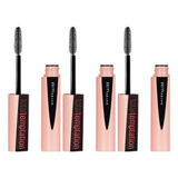 Lote Máscaras De Pestañas Maybelline Total Temptation 