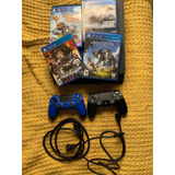 Playstation 4 Pro 1tb + 2 Controles + 4 Juegos + Cable Hdmi