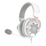 Headset Gamer Redragon Diomedes H388 Branco 7.1 Surround