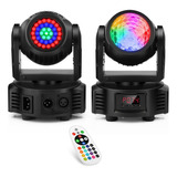 Luz Móvil De Cabeza Móvil Led 40w Rgbw Mini Dj Moving...