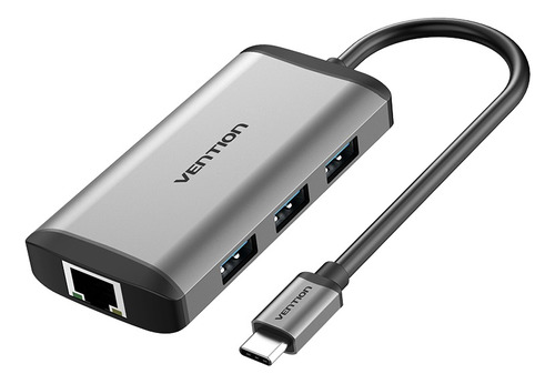 Adaptador Hub Otg Usb C Rj45 Hdmi Apple Macbook Samsung Dex