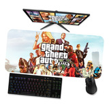 Mousepad Gamer Grande 90x40 - Gta V - Cenário 5