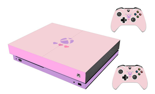 Skin Para Xbox One X Modelo (9075xox) Rosa