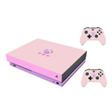 Skin Para Xbox One X Modelo (9075xox) Rosa