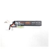 Bateria Airsoft Rbn Li-po 7.4v 1000mah 25c Mini Tamiya