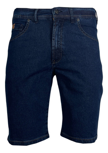 Bermuda Jeans Masculina Com Elastano - Pierre Cardin