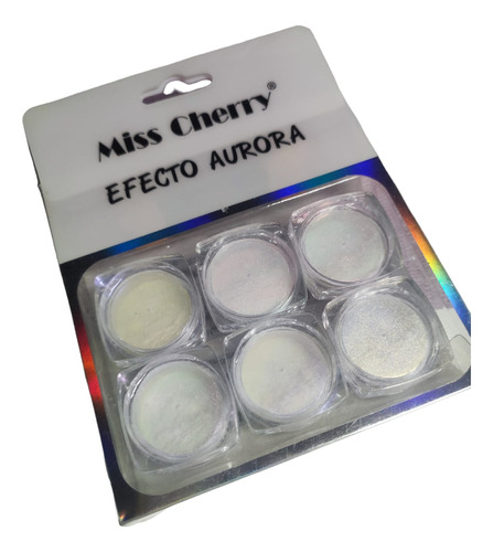 Efecto Aurora Colores Miss Cherry 6 Piezas