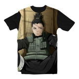 Camiseta/camisa Shikamaru Nara Jonin - Naruto Shippuden 