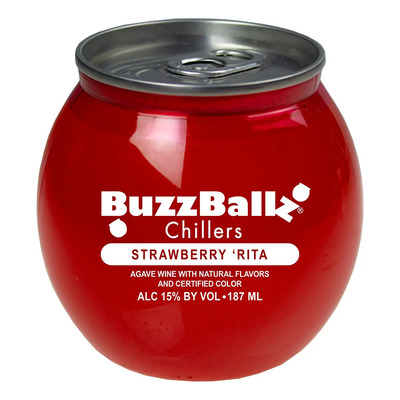 BuzzBallz Strawberry Rita, Margarita Lista para Beber, 200ml ,15% de Alcohol, Cóctel Preparado con Tequila y Jugo de Fresa, con Notas Cítricas, Dulces y Afrutadas | MercadoLibre
