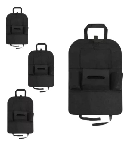 Bolso Organizador Para Respaldo Asiento Trasero  Auto Pack 4