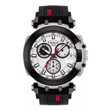 Reloj Tissot T-race T115417 Original Nuevo Color Negro 