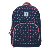 Mochila Chenson Escolar 1818 Juvenil Porta Laptop 15 Catful 1864756-9 Color Azul Marino