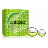 Perfume Dkny Be Delicious Edp 100 Ml Set (ver Obsequios) 