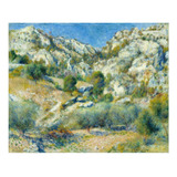 Penhascos Em L'estaque - Renoir - Tela Para Quadro