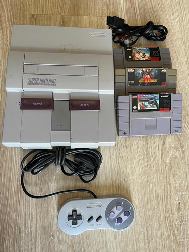 Super Nintendo Playtronic Completo