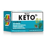 Te De Hierbas Keto Therbal Mezcla De Hierbas Te Verde, Hojas De Moras, Yerba Mate Y Alga Espirulina Therbal 20 Sobres Contenido Neto 40 Gramos