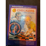 Intellivision Videojuego Checkers Vintage Cerrado