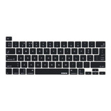 Protector De Teclado Negro Espanol Para Macbook Pro A2338