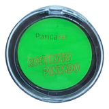 Pancake Profissional Maquiagem Artística Verde Limão Fluor