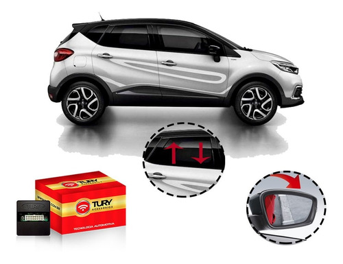 Módulo De Vidros E Tilt Down Captur 2020 Lançamento 4.3.7dl