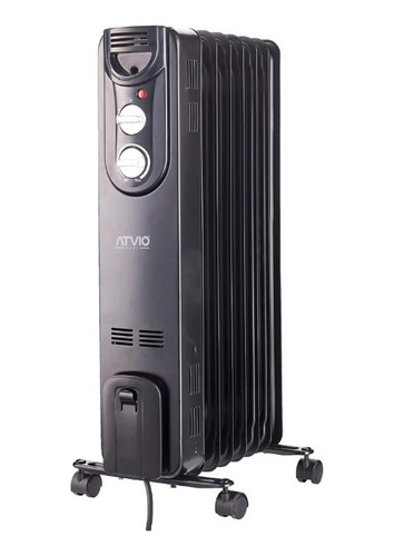 Calefactor De Aceite Atvio Negro Mod Ny1507-20mb