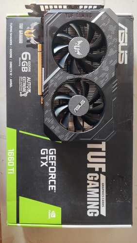 Placa De Vídeo Asus Gtx 1660ti (queimada) 