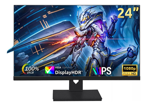 Monitor Gamer De 24 Pulgadas Hdmi 75hz Full Hd 1920 X 1080