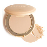 Polvo Compacto Amorus Two Way Powder Foundation 01 Ivory