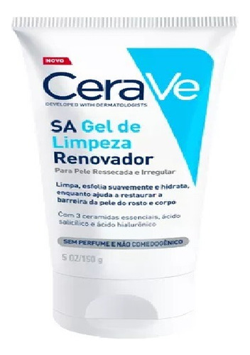 Cerave Sa Renovador - Gel De Limpeza 150g