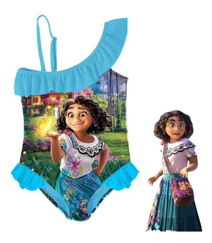 Bañador Encanto Para Niñas Charming Girls Princess