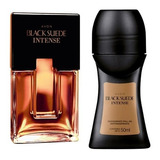 Perfume Masculino Spray Black Suede Intense Avon + Roll On