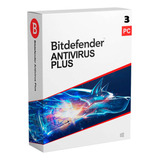 Bitdefender Antivirus Plus | 3 Pc | 1 Año | Clave