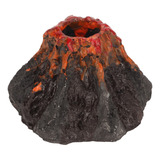Simulación De Adorno De Acuario, Decoración De Volcán, Pecer