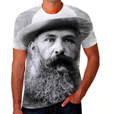 Camisa Camiseta Claude Monet Pintor E Artes Top 33