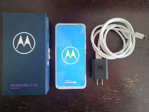 Motorola One Fusion+ 128gb 4gb Ram Desbloqueado Color Blanco
