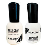 Base Y Top Coat  10ml Gel Cura Lampara Uv Nail Art 