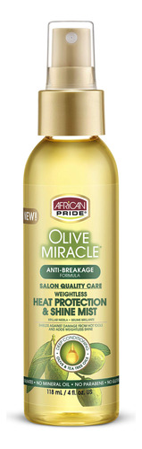 African Pride Olive Miracle - Proteccion Termica Sin Peso Y