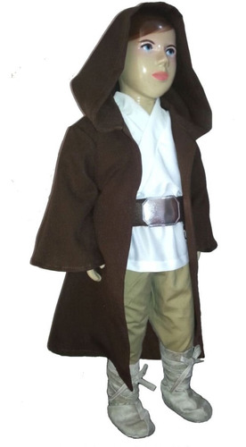 Fantasia Star Wars Jedi Infantil Bebê - Kit Completo Luxo