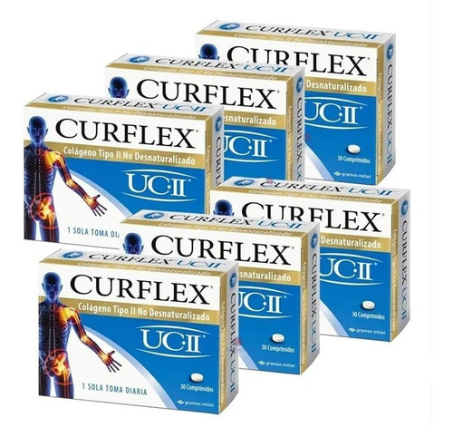 Curflex Colageno Artrosis X 180 Cmp. Oferta!!