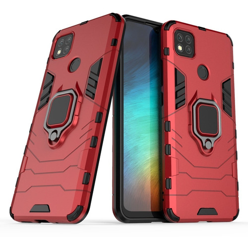 Funda Uso Rudo Xiaomi Redmi Note Poco + Mica 9d +mica Cámara