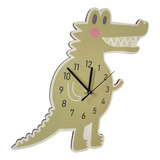 Reloj De Pared De Dinosaurio, Reloj De Pared Para Niños,