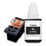 Pack Cabezal Canon Bh-1 + Tinta Gi-190bk Pixma G Series