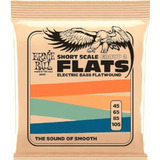 Ernie Ball Flatwound Escala Corta Group 2 Cuerdas Para Bajo