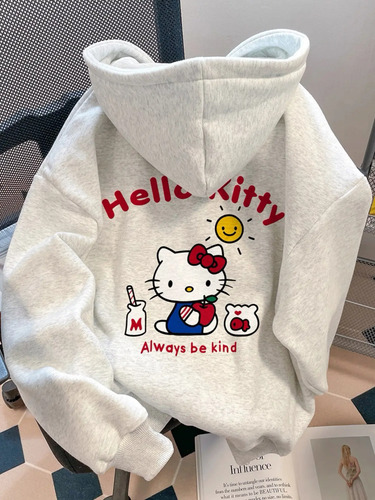 Sudadera Con Capucha Con Estampado De Hello Kitty