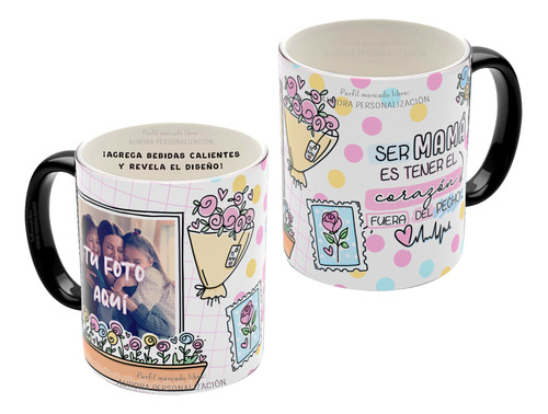 Mug Pocillo Mágico Personalizado