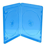 Estuche Para Disco Blu Ray 11mm Doble Con Logo 50 Pzs